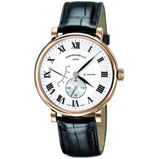 8Jours grand taille watch in rose gold-20023OR