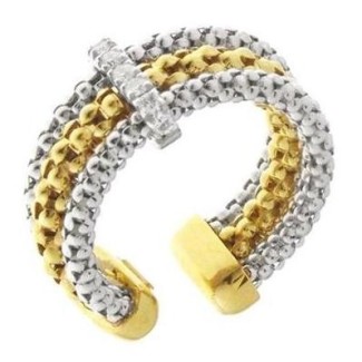 Anello Strech Multiple in oro con diamanti - 1A06555BB2140