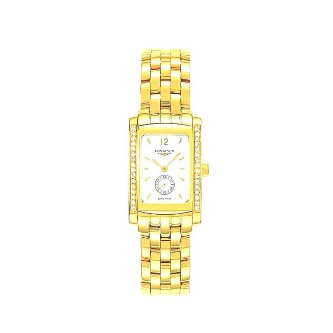 Orologio Longines Dolce Vita in oro giallo e diamanti - L47928772