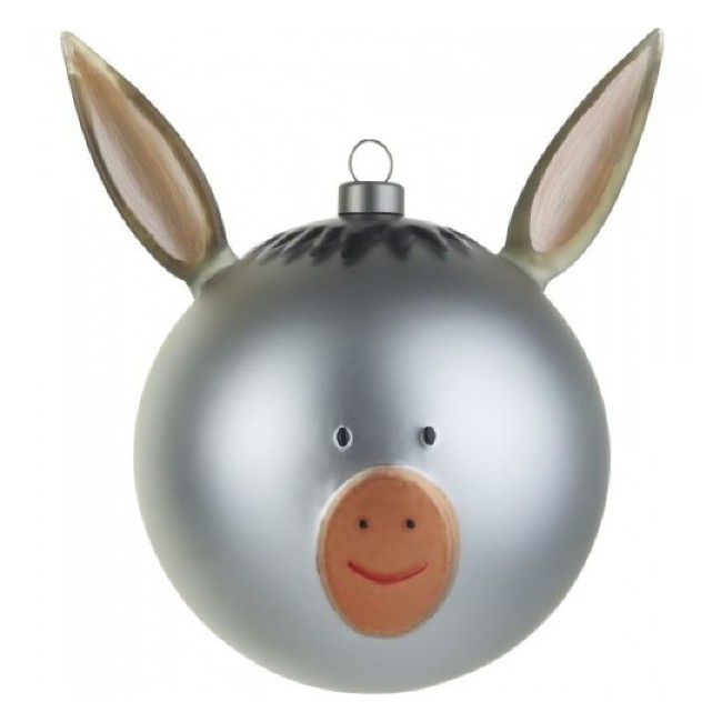 Alessi palla albero natale Asinello- AMJ13-5