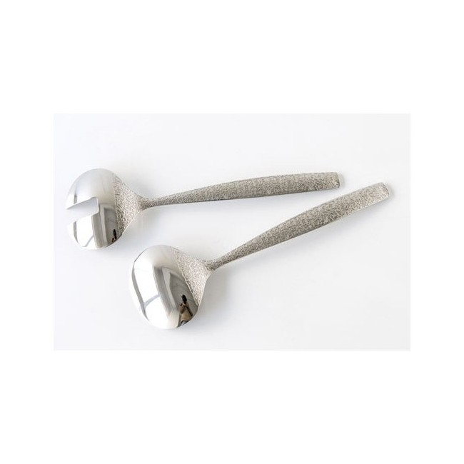 DRESSED salad set in stainless steel  - MW03/14