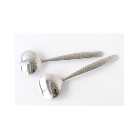 DRESSED salad set in stainless steel  - MW03/14