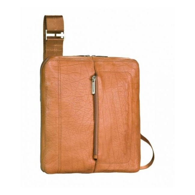Leder Handtasche mit Schultergurt-Orange CA1358W14/HR