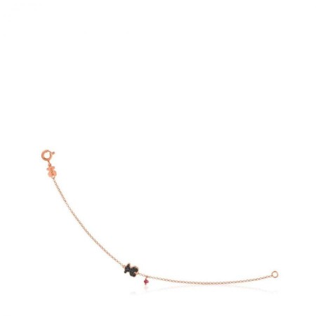 Motif Bracelet Tous in silver gold-plated - 314931530