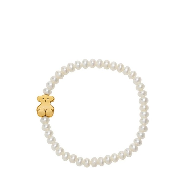 Bracciale perle Tous Bear gold - 015901010