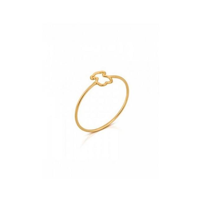 Glanz-Tous-Halskette in Silber und Gold tragen Anhänger-314852500