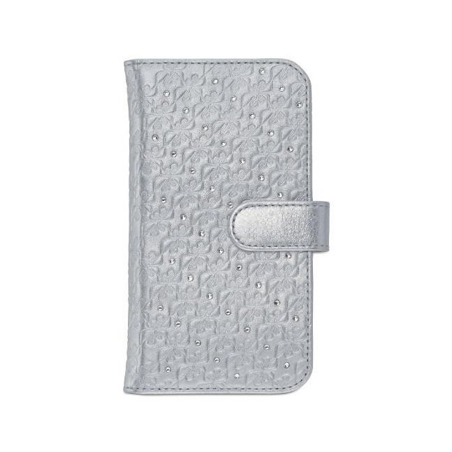 Swanflower Silver Smartphone Custodia orizzontale - 5048972