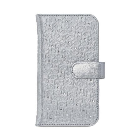 Silber Smartphone horizontal Pouch Swanflower-5048972