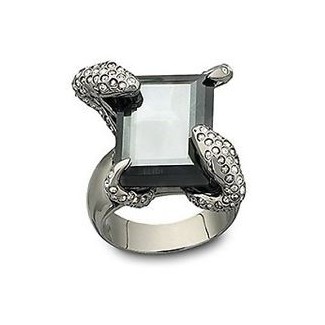 Bugs ring Black Snake motif-976024