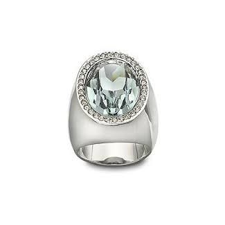 Meteor Light ring with and pavé crystal-1066553