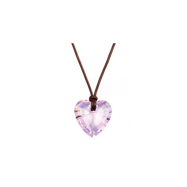 Collana cuore rosa Heart pendente - 1032276