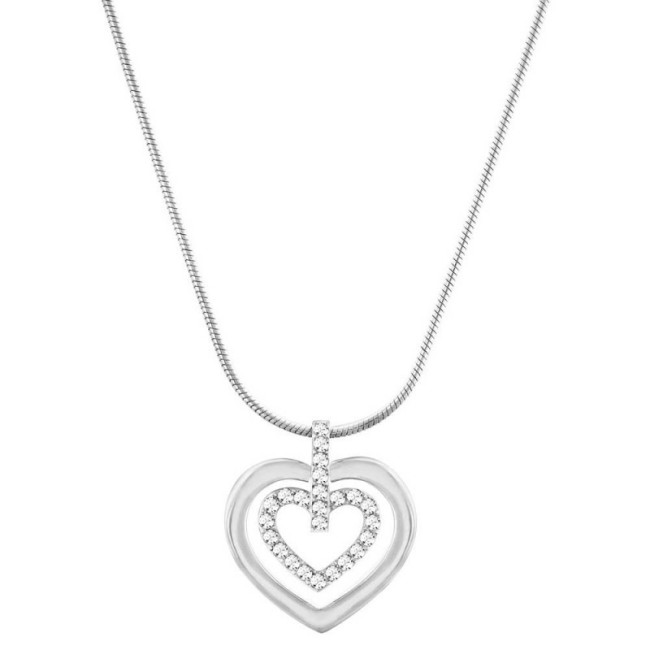 Circle Heart Pendente - 5113776