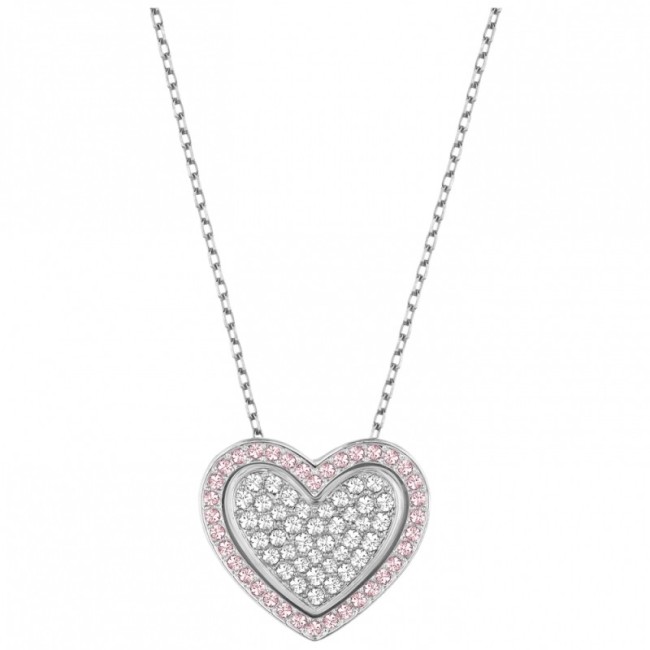 Cupid necklace Pendant brilliant Rose-5118813