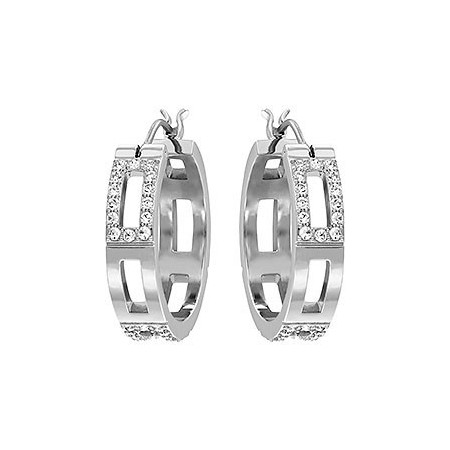 Cubist hoop earrings-5119322