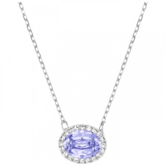 Christie Halskette lila Oval-5118940