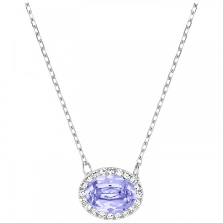 Christie Halskette lila Oval-5118940