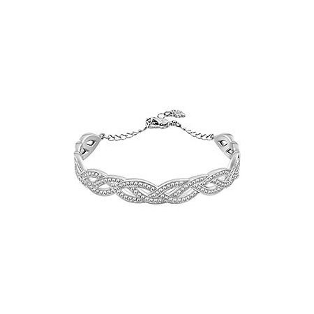 Curled Bracciale rigido intreccio - 5129334