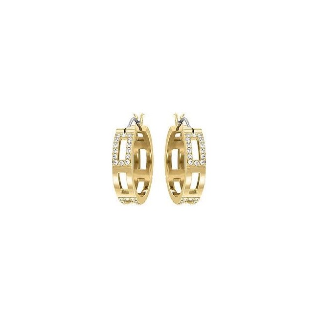 Cubist Hoop Pierced Earrings - 5134069
