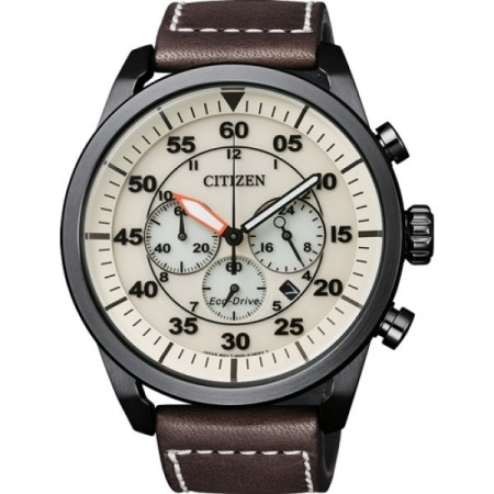 Citizen Eco-Drive Chronograph Aviator CA4215-04W
