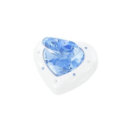 Portagioie cuore blu - 5115541