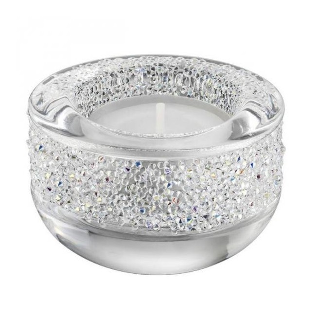 Shimmer silver candle holder-5108868
