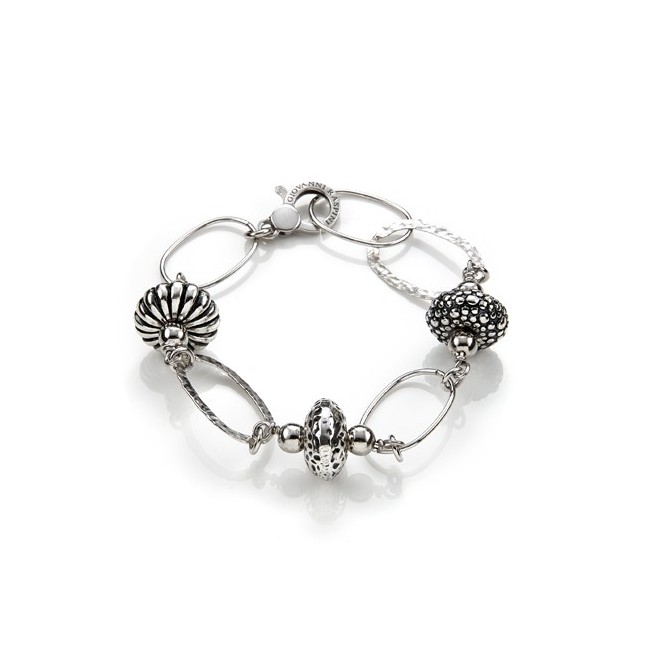 Bracciale in argento cipolline - 6944