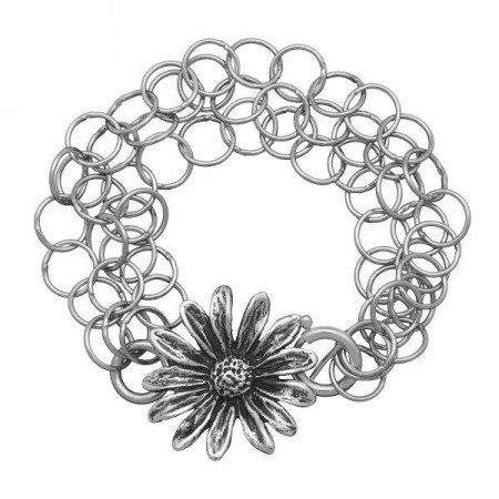 Triplet flower bracelet - 7921