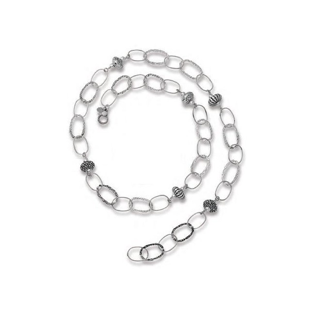 Collana in argento Cipolline Chanel - 6943