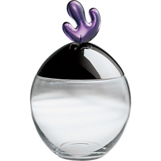 Glass cookie jar and Bigovo steel-JL03-AZ