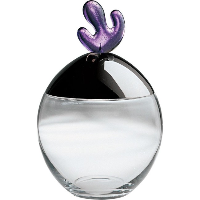 Glass cookie jar and Bigovo steel-JL03-AZ