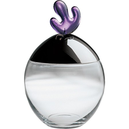 Glass cookie jar and Bigovo steel-JL03-AZ