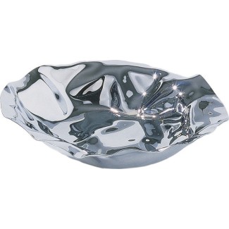 Round basket in stainless Sarria - 90084