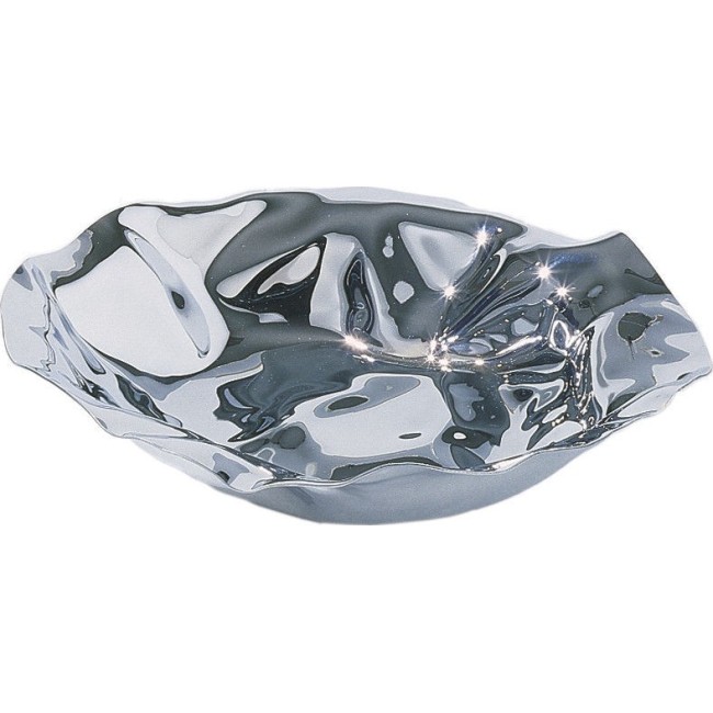 Round basket in stainless Sarria - 90084