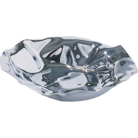 Round basket in stainless Sarria - 90084