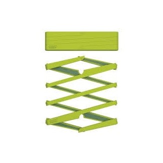 Sottopentola estendibile in silicone verde - 70031