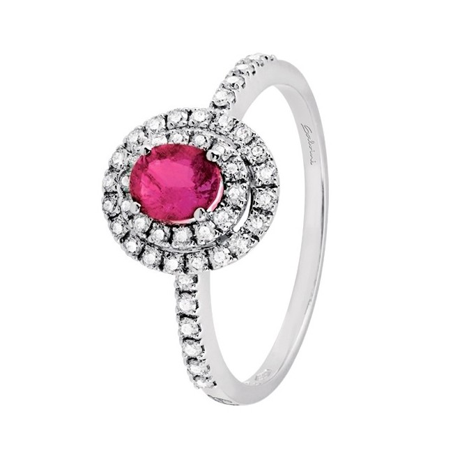 Salvini Ring mit Rubin und Diamanten-20057681