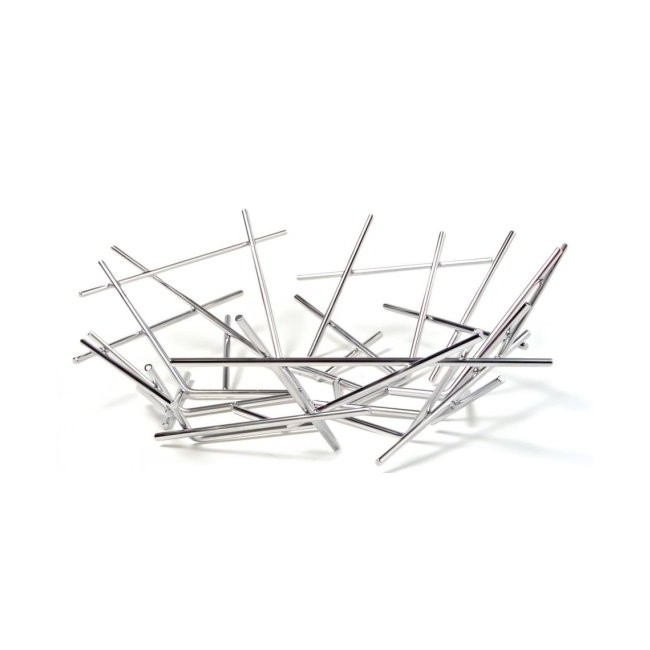 Stahl-Papierkorb Blow Up Alessi-FC02