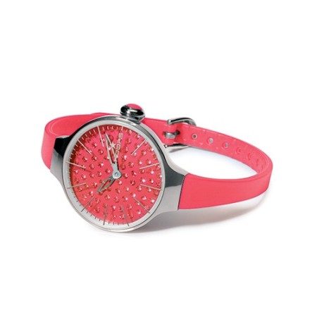 Cherìe Watch Diamant Creolen Koralle