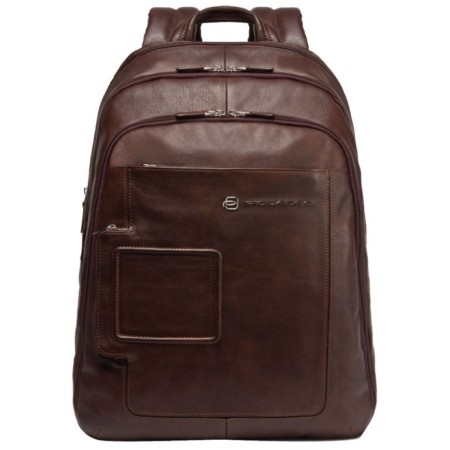 Laptop-Rucksack schwarz dunkel braun-CA1813VI-TM