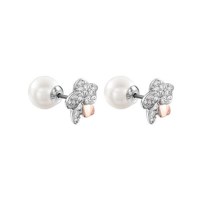 Swarovski Cute Flower Pierced Earrings - 5110672