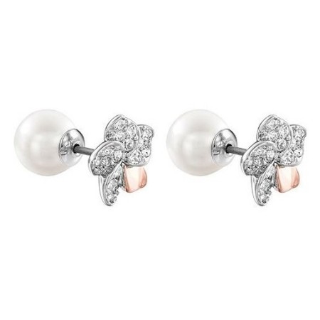 Swarovski Cute Flower Pierced Earrings - 5110672