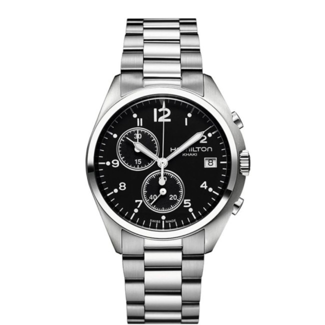 Hamilton watch Pilot Pioneer Chrono Quartz - H76512133