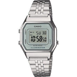 Casio Jahrgang Stahl anni70-celeste