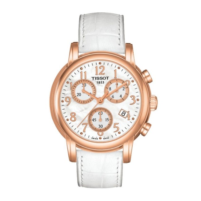 Tissot-Uhr T-Pocket Chrono Pvd-Rose T0502173611200