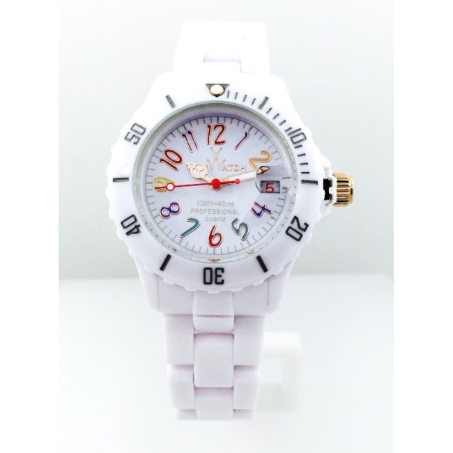 Watch Toy Watch Monochrome small white - FL59WHN