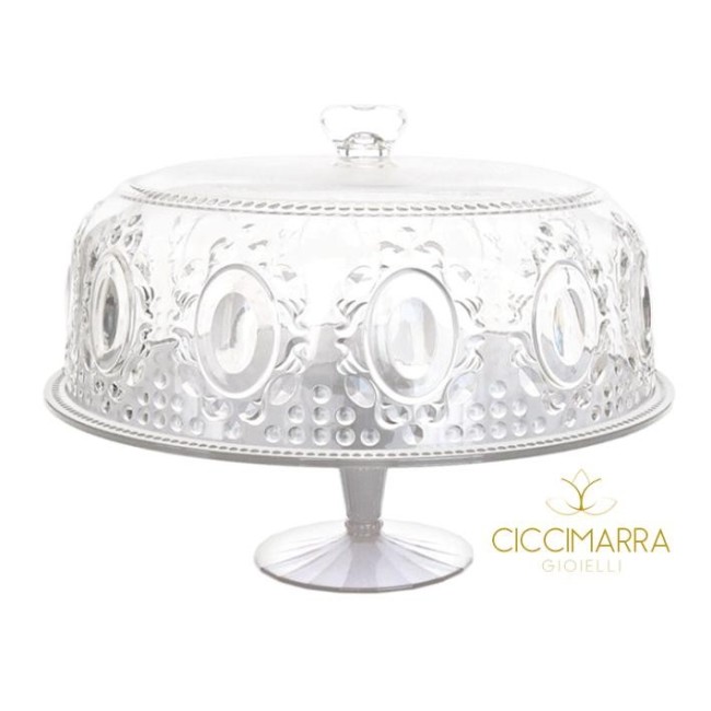 Alzata con Campana Baci Milano linea Baroque&Rock