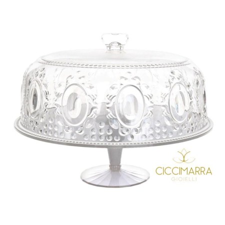 Alzata con Campana Baci Milano linea Baroque&Rock