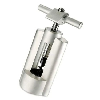 Brushed steel corkscrew Zack