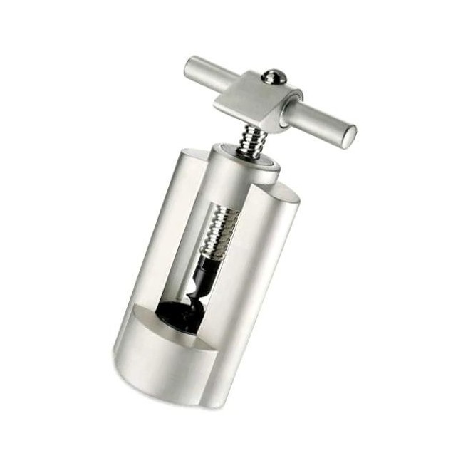 Brushed steel corkscrew Zack