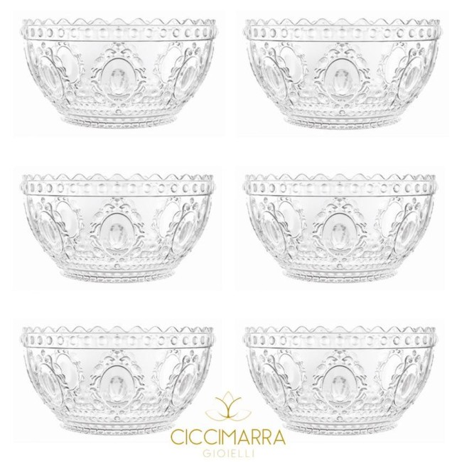 Coppette Baci Milano linea Baroque&Rock - 6pz